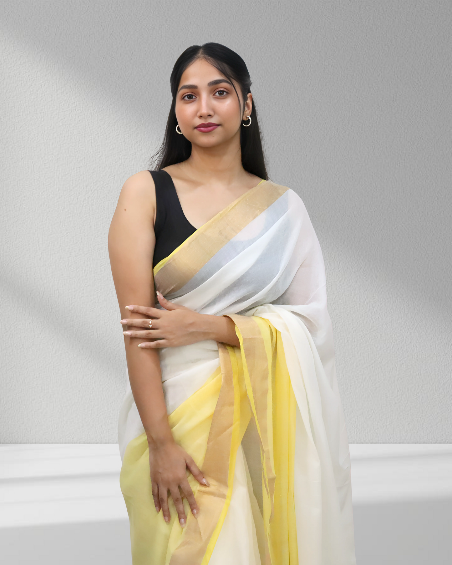 Sunshine in Simplicity" – The Elegant Cotton Saree