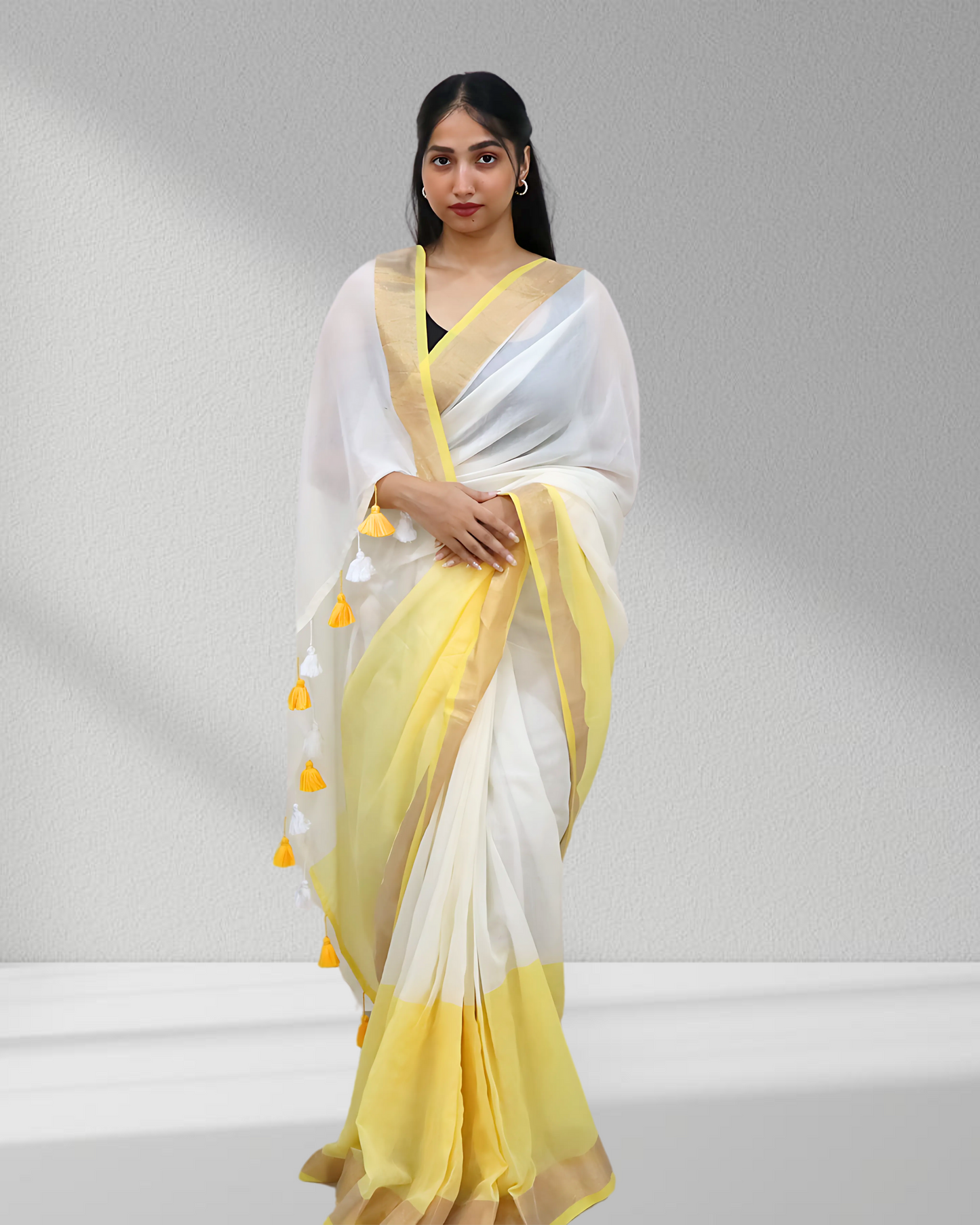 Sunshine in Simplicity" – The Elegant Cotton Saree